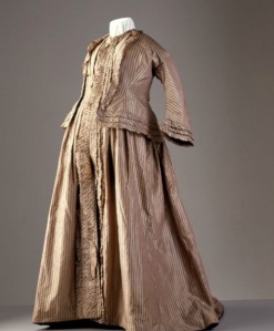 Vestido de grávida da Inglaterra, 1858 - 1860.